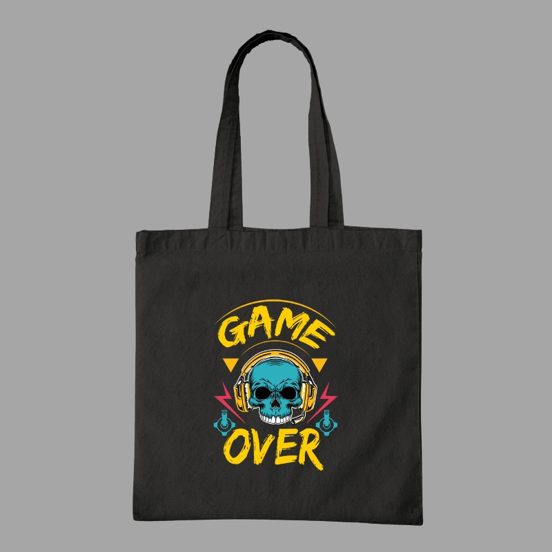 Game Over Tote Bag